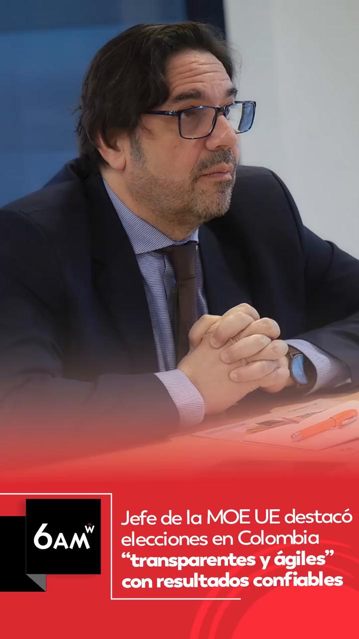 Misión de la UE confirma transparencia y rapidez en elecciones colombianas