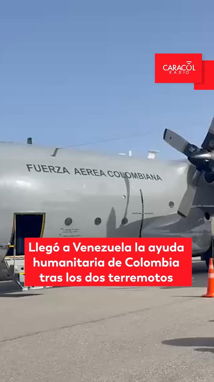 Colombia envía equipo de rescate a Venezuela tras dos terremotos