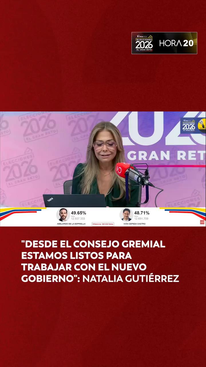 Consejo Gremial Nacional felicita a Abelardo de la Espriella como presidente electo