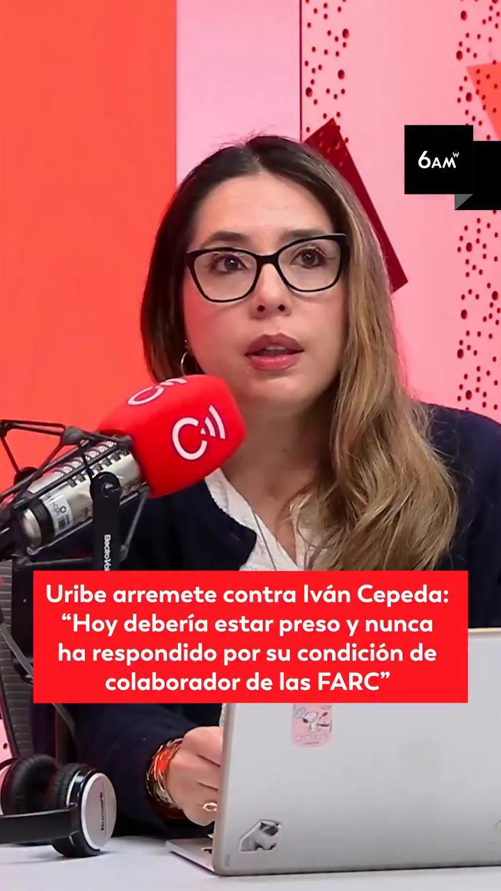 Expresidente responde a Iván Cepeda: 'Debería estar preso por colaborar con las FARC'