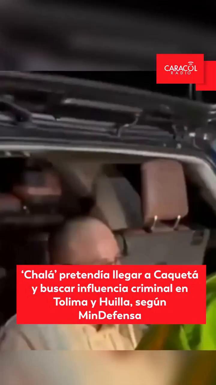 Policía captura a alias Chalá, cabecilla de disidencias FARC en Antioquia