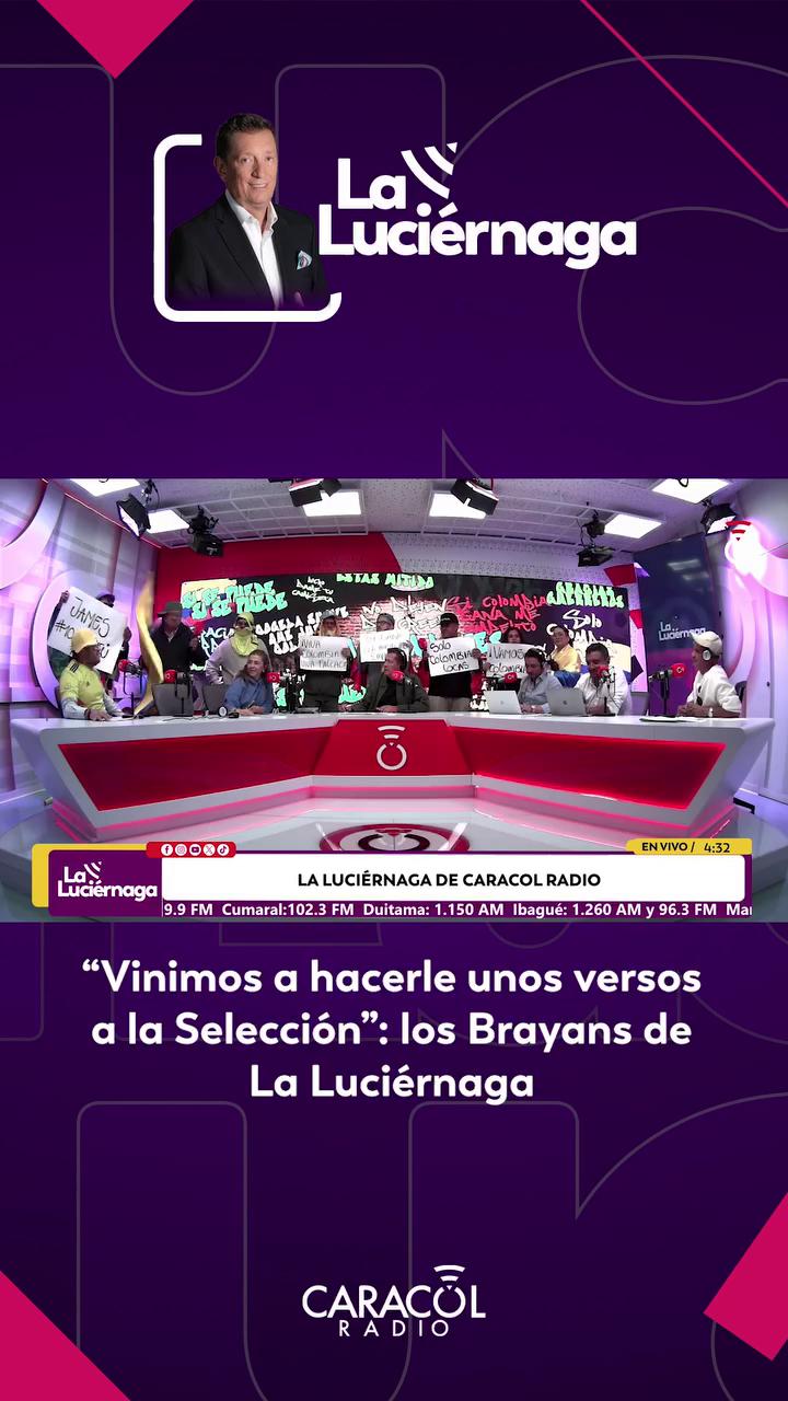 Brian el Bajapantis rapea la victoria de Colombia con energía y talento