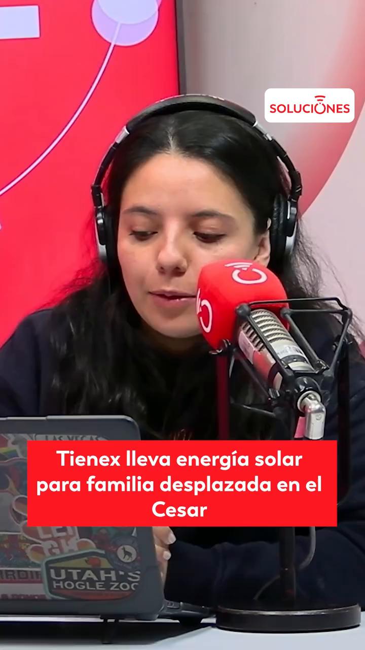 Tienex Energy dona estación EcoFlow a desplazado en La Paz, Cesar