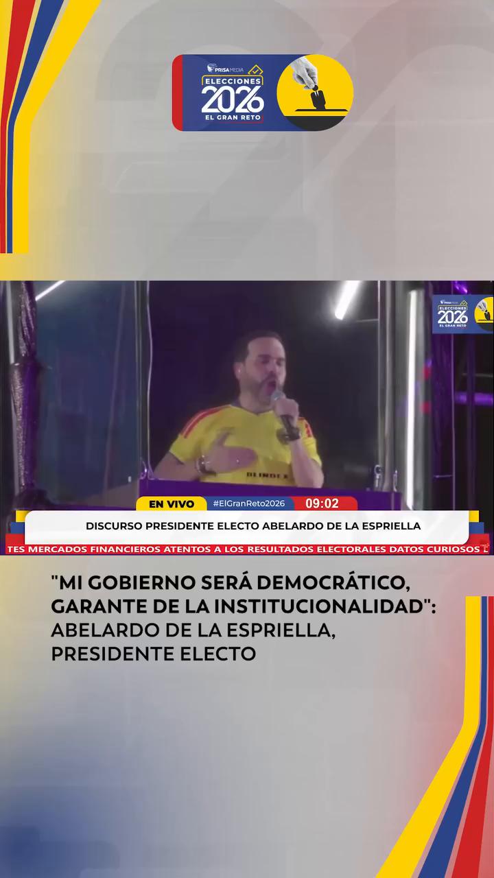 Pierre promete un gobierno democrático que respeta la independencia de poderes