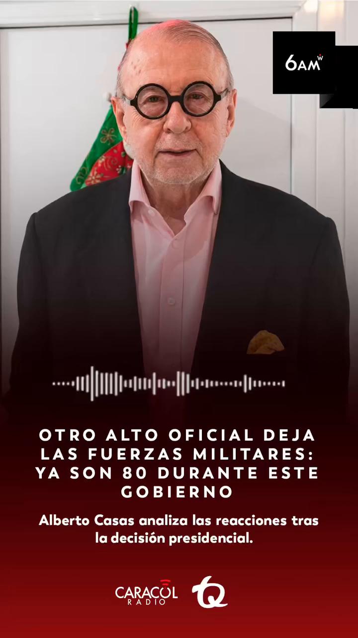 Petro ordena retiro del mayor general Frank Rodríguez tras 35 años de servicio