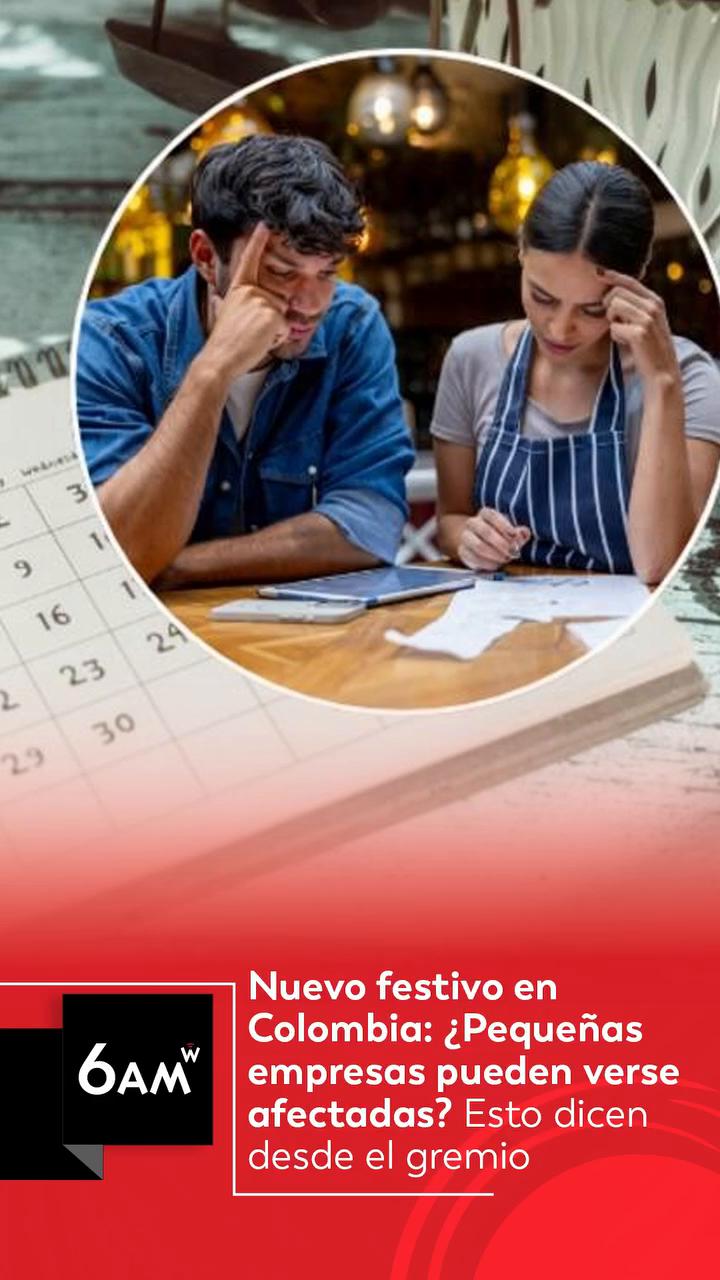 Nuevo festivo del 13 de julio genera preocupación entre empresarios colombianos