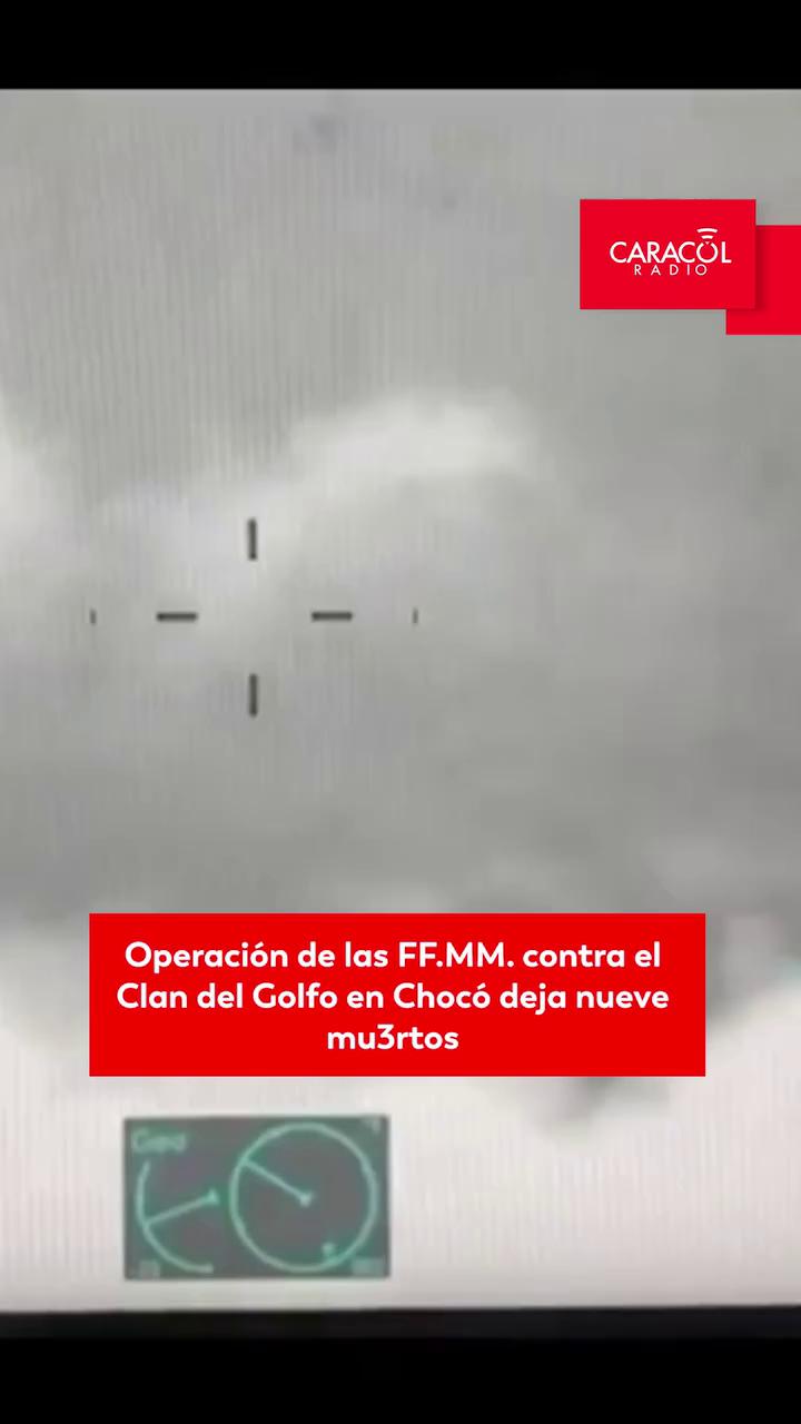 Fuerza Aeroespacial Colombiana bombardea al Clan del Golfo en Nuquí: nueve muertos