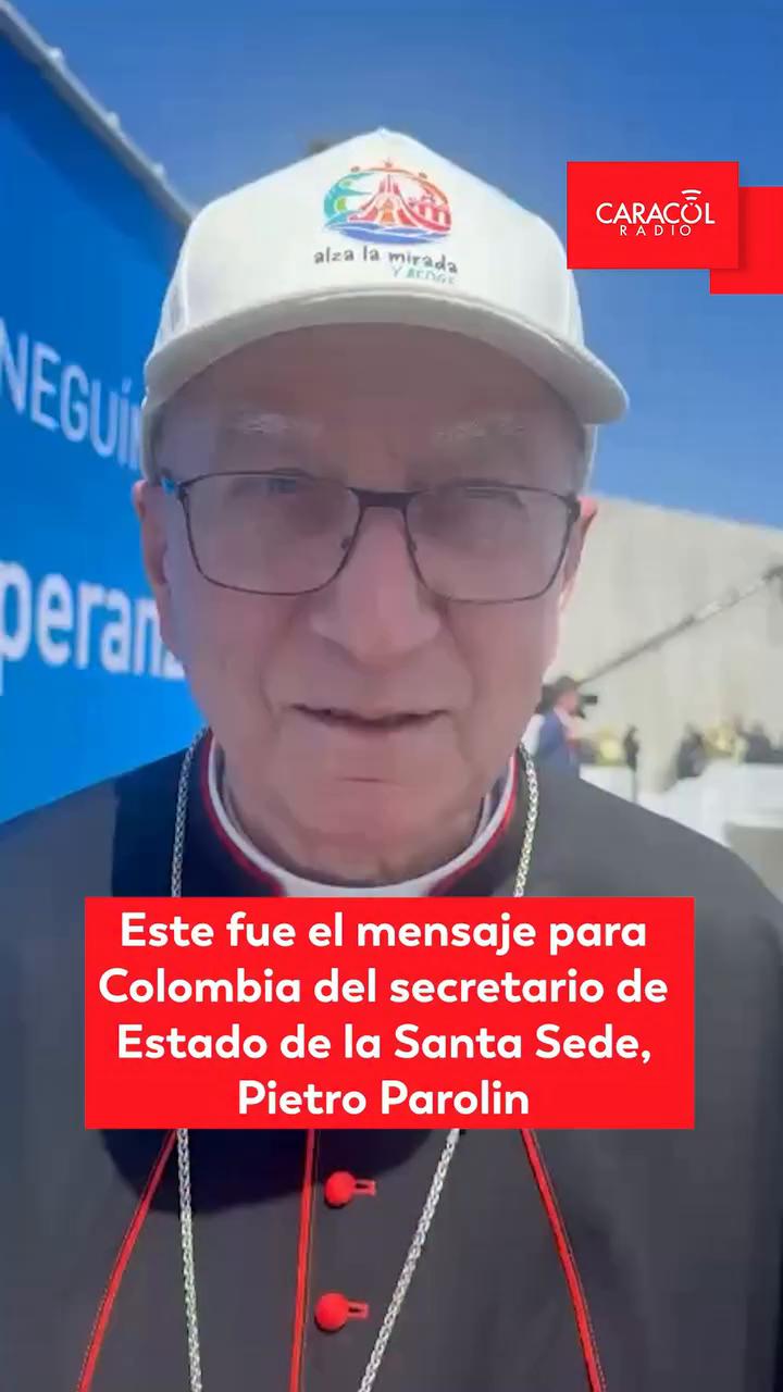 El Santo Padre envía saludos y oraciones por la paz en Colombia