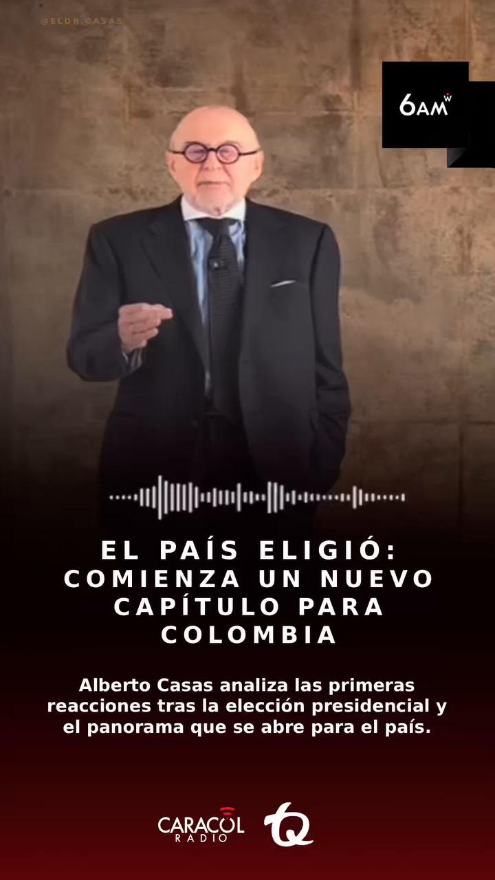 Colombia inicia una nueva etapa política tras una reñida jornada electoral.