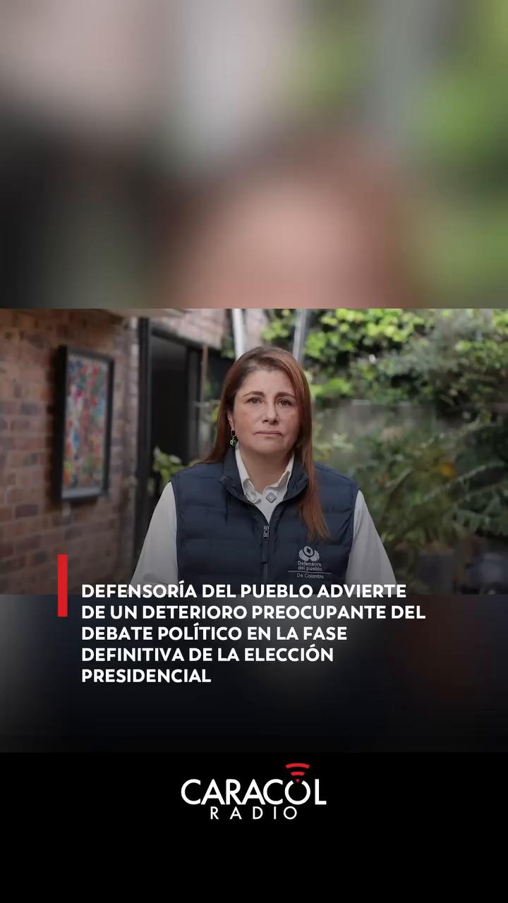 Informe revela deterioro grave del debate en la recta final electoral de Colombia