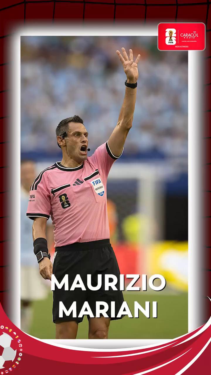 Mauricio Mariani arbitrará el segundo partido de Colombia en el Mundial 2026