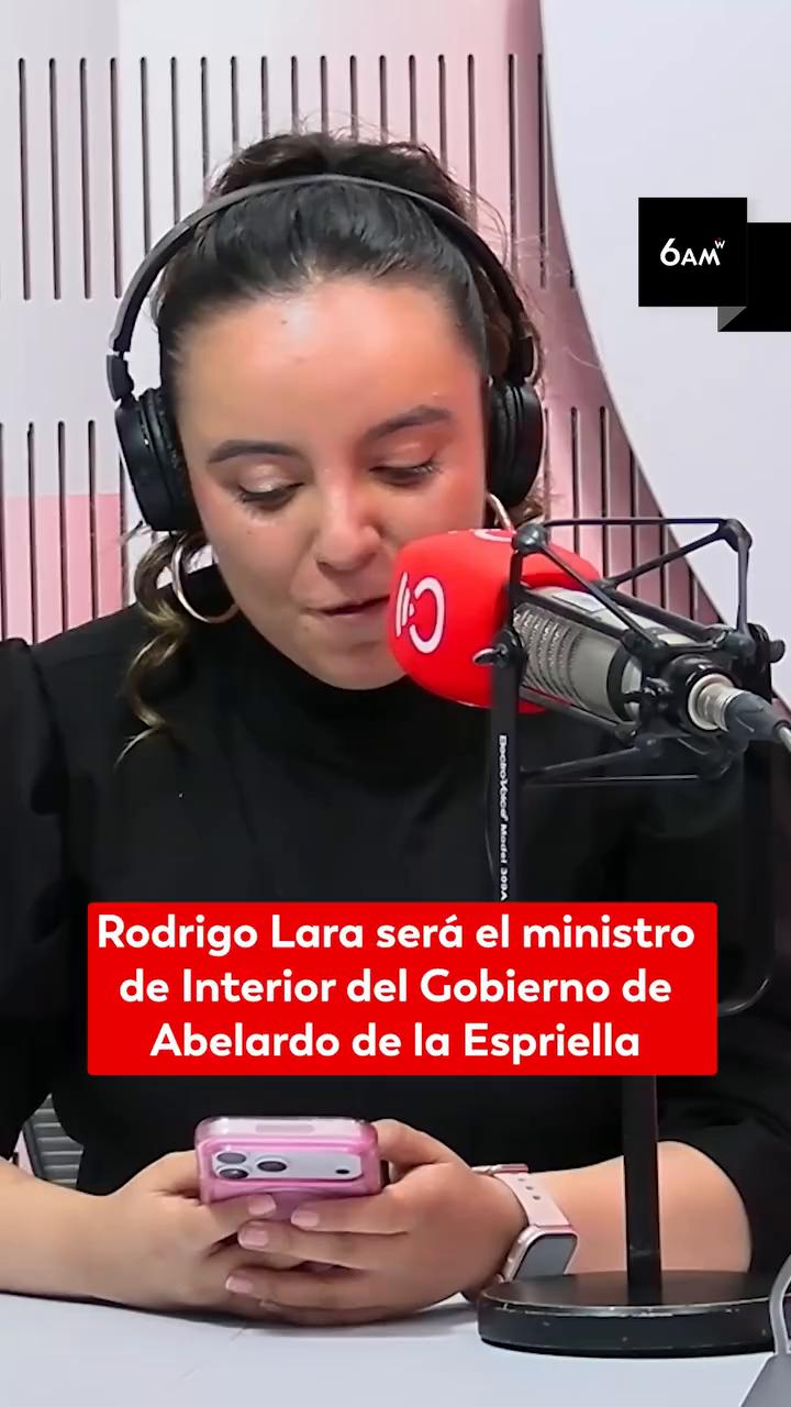 Abelardo de las Plechas nombra a Rodrigo Lara nuevo ministro del Interior