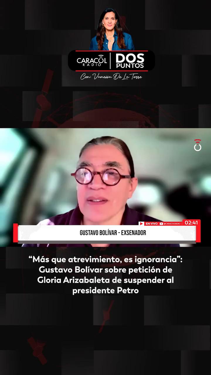 Gloria Arizabaleta votó por indagar al presidente y ahora lo suspende sin trámite