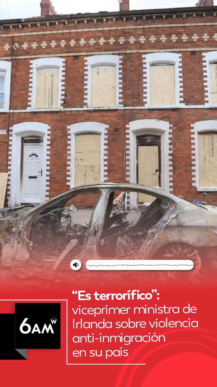 Autoridades de Belfast llaman a la calma tras violentas protestas por ataque de asilado