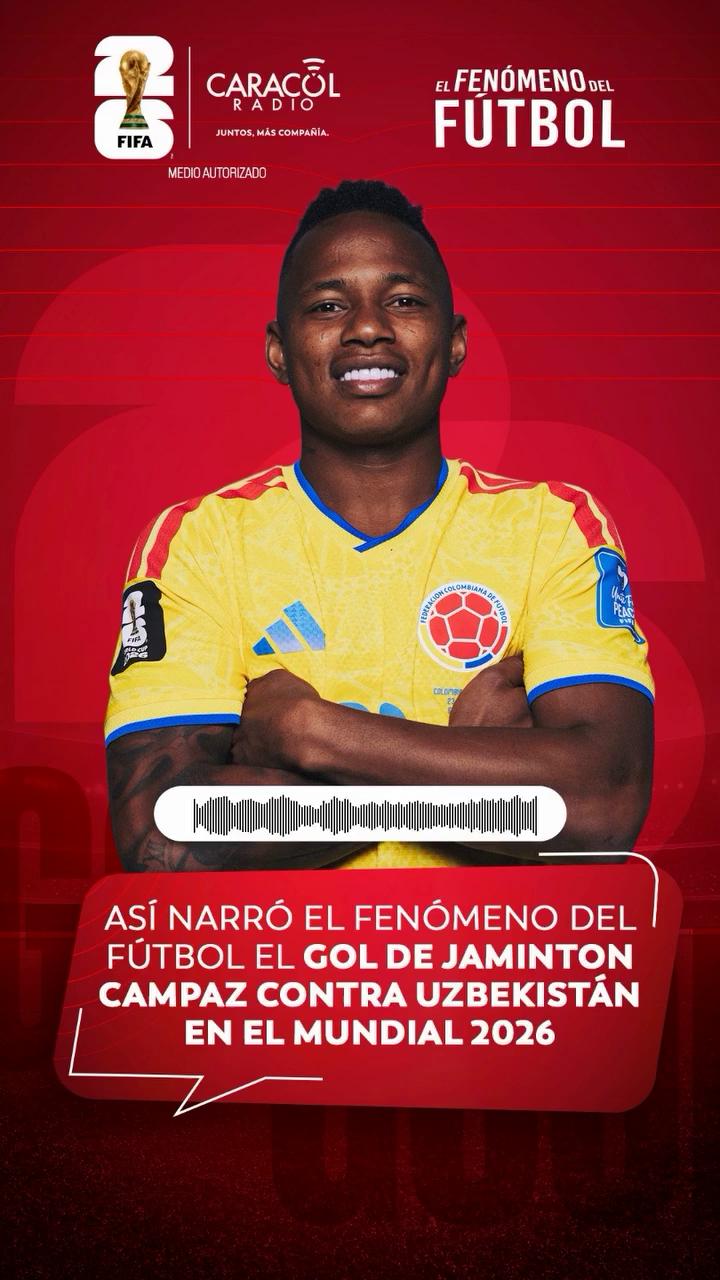Javitón Campas marca el golazo que une a Colombia en la victoria