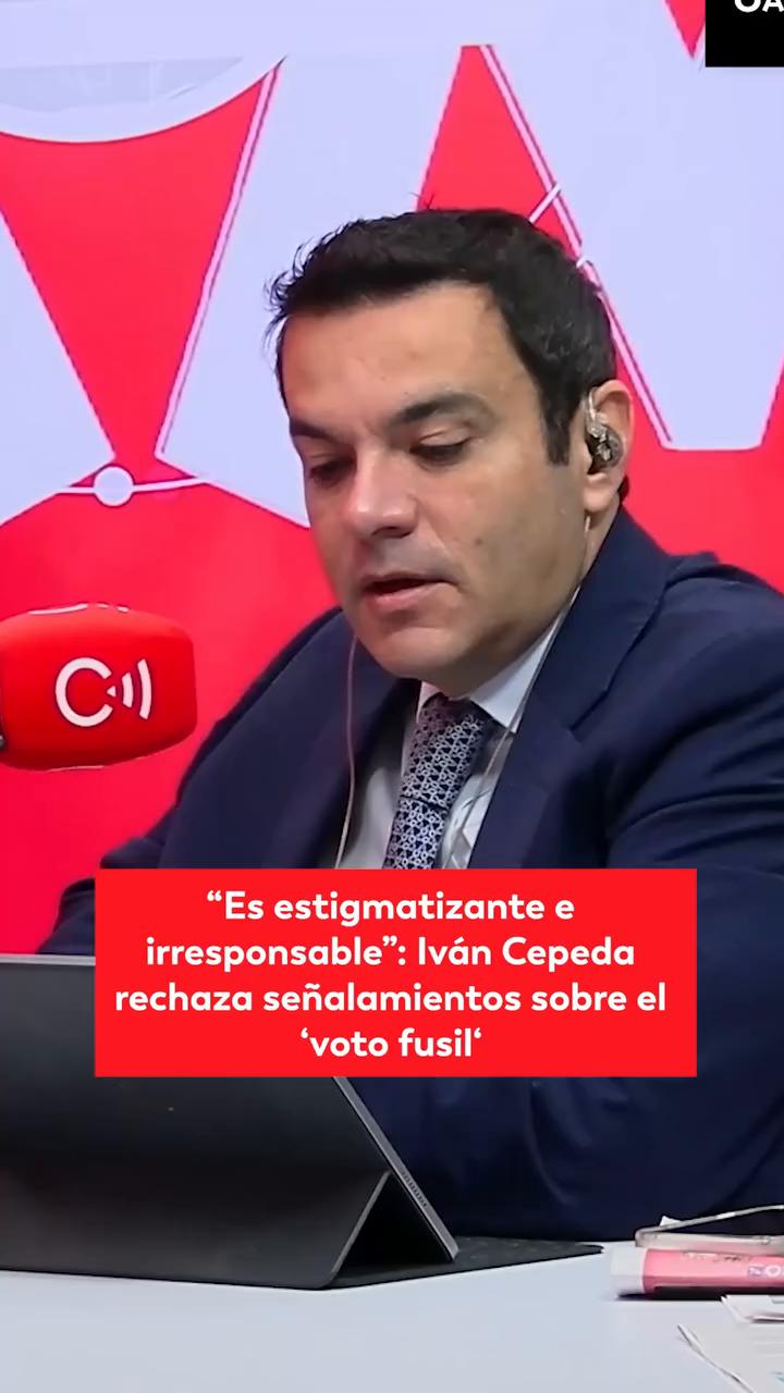 Cepeda rechaza 'voto fusil' y alerta sobre estigmatización de votantes en regiones de paz