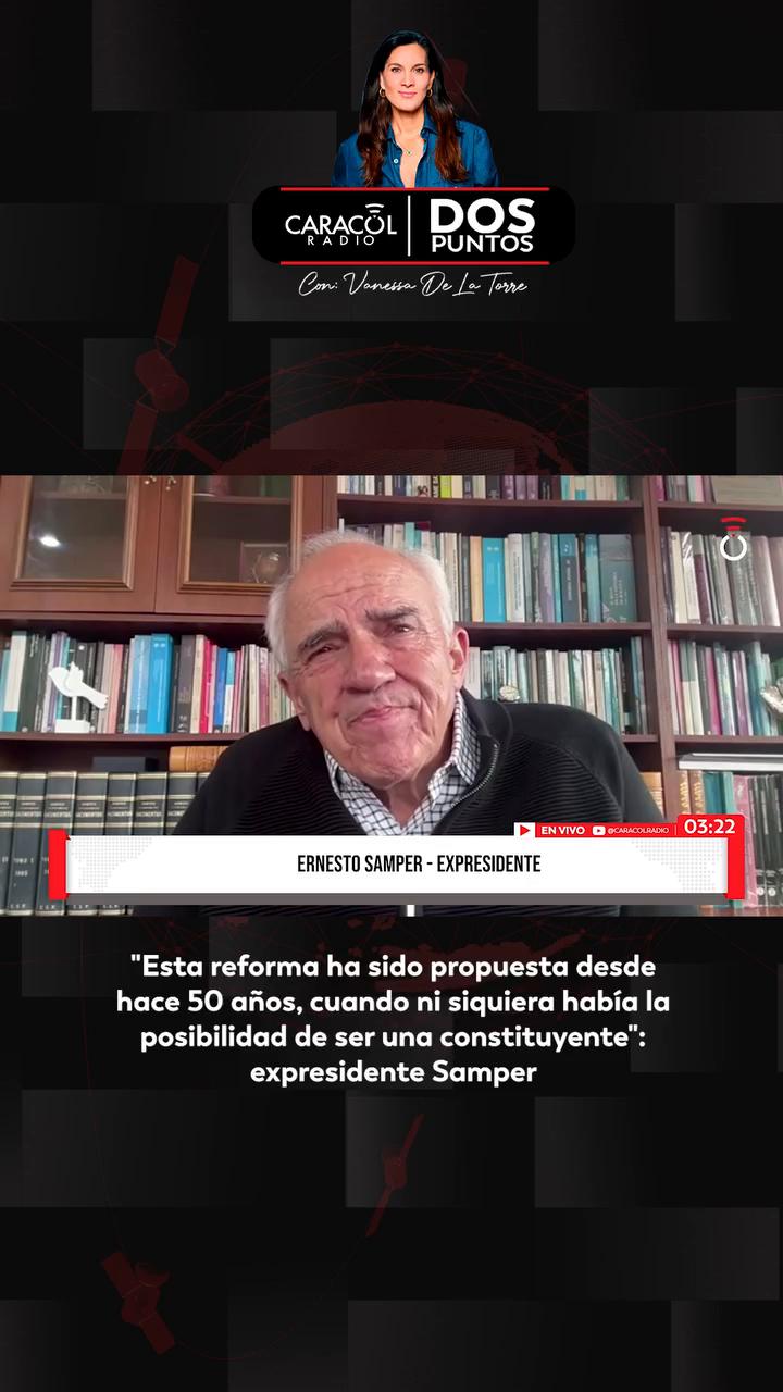 Ex presidente defiende su propuesta de Asamblea Constituyente frente a críticas políticas