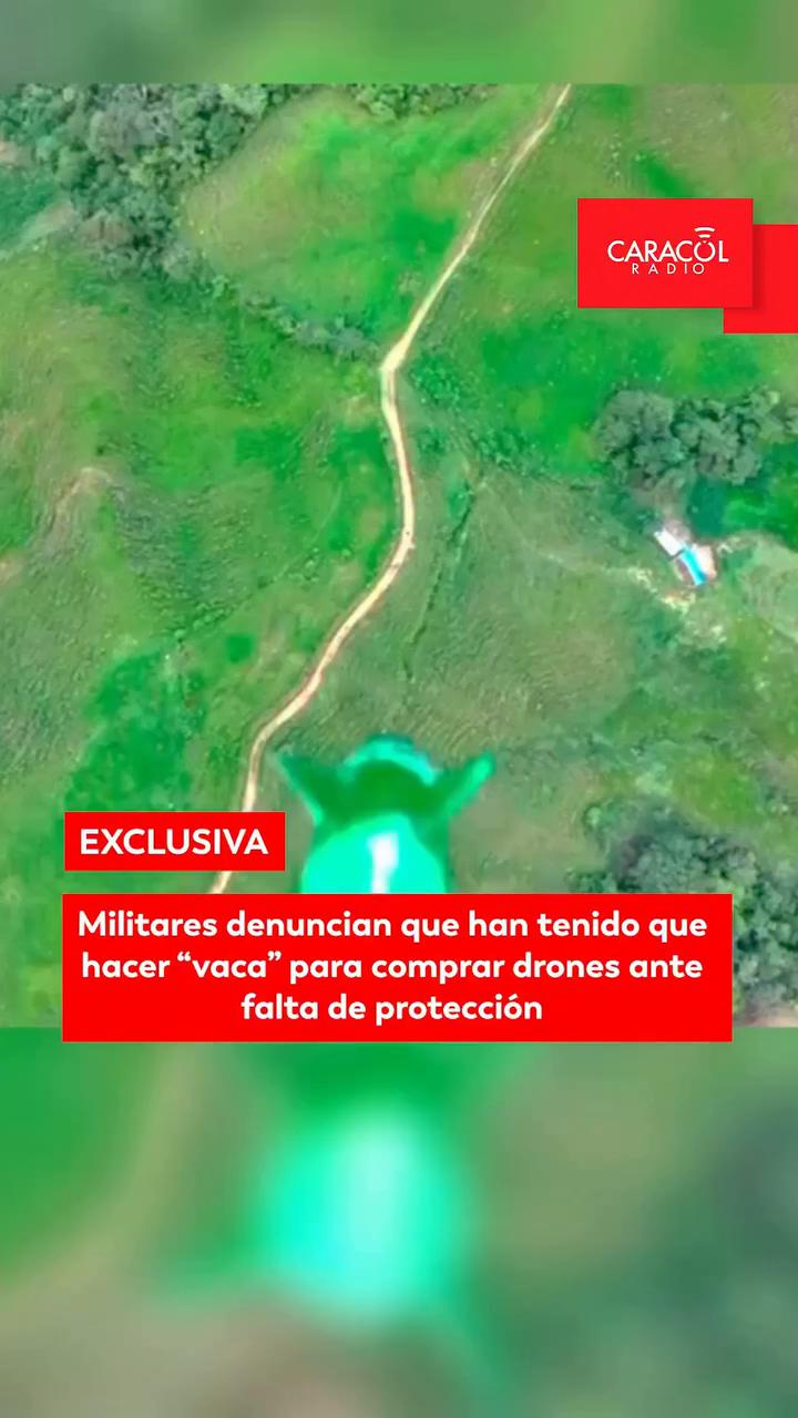Soldados compran drones con su plata por falta de equipos del Ejército en Cauca