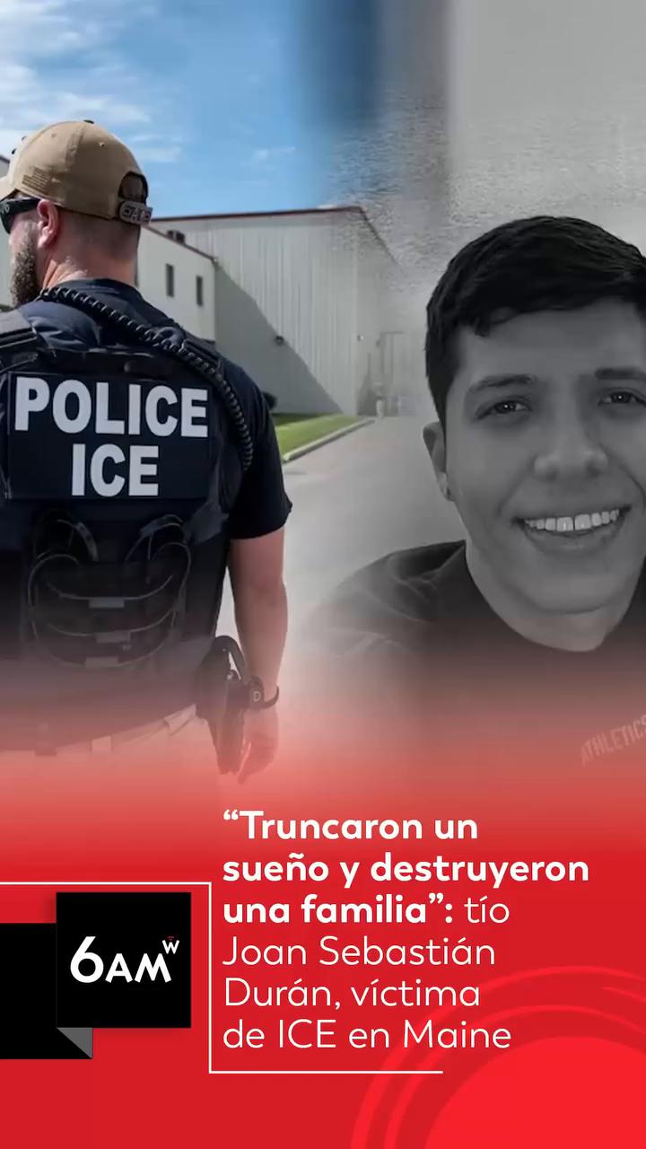 Familia de migrante colombiano exige justicia tras muerte por agentes de ICE en Maine
