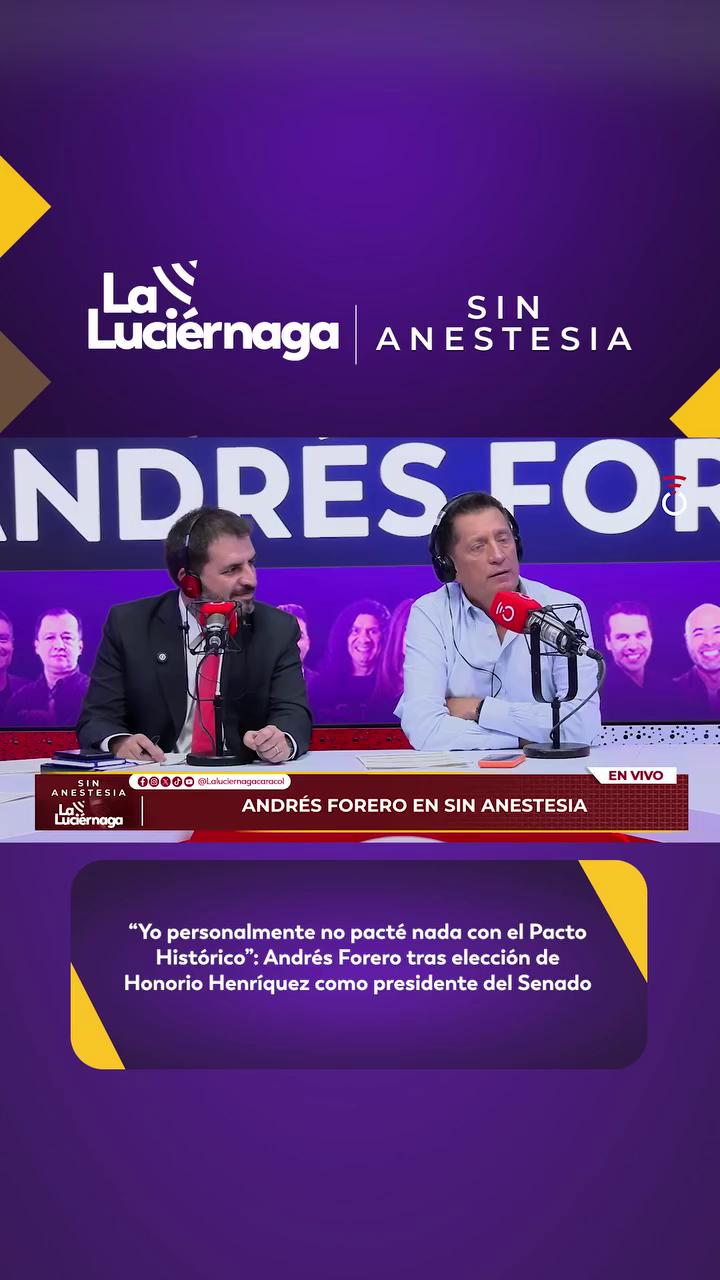 Senador Orlando justifica su voto por Honorio Enríquez en la elección del Senado
