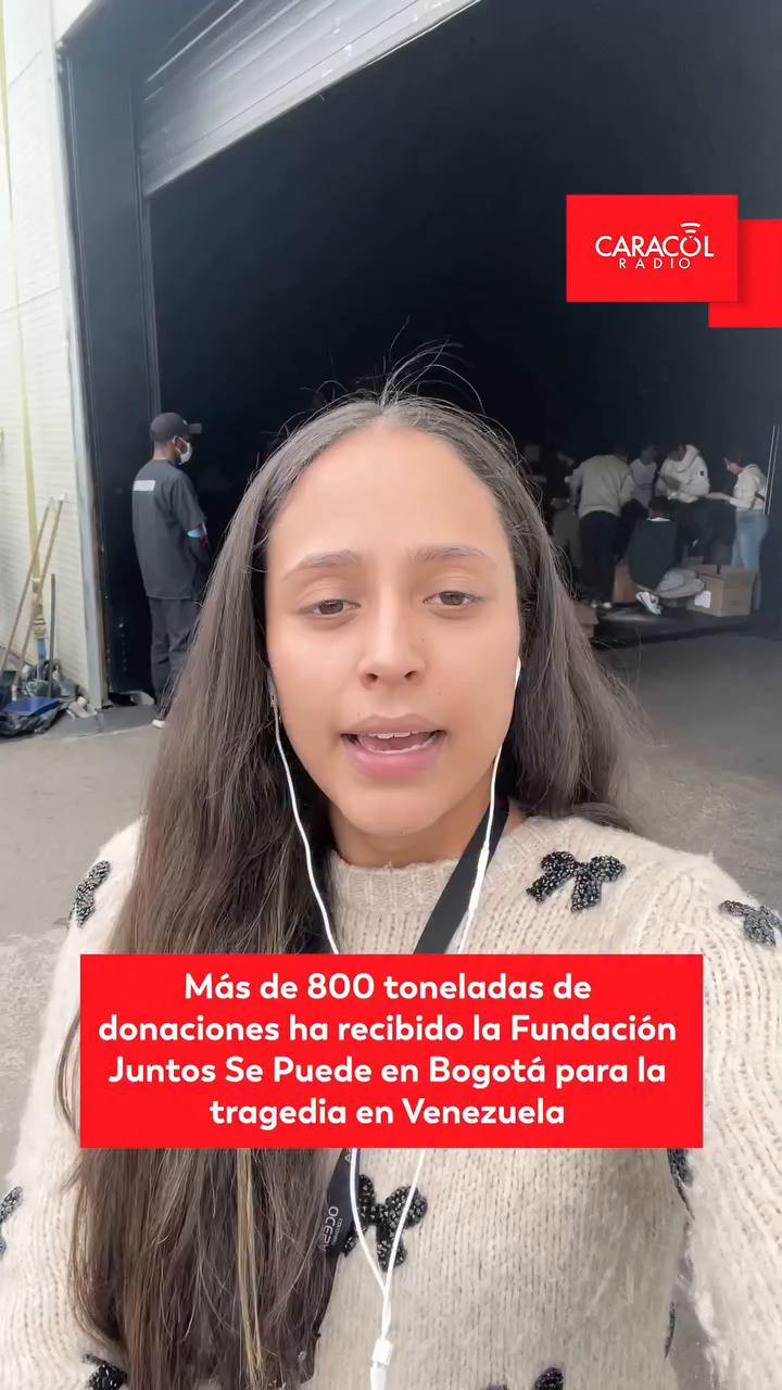 Fundación Juntos Se Puede clasifica 800 toneladas de ayuda para Venezuela
