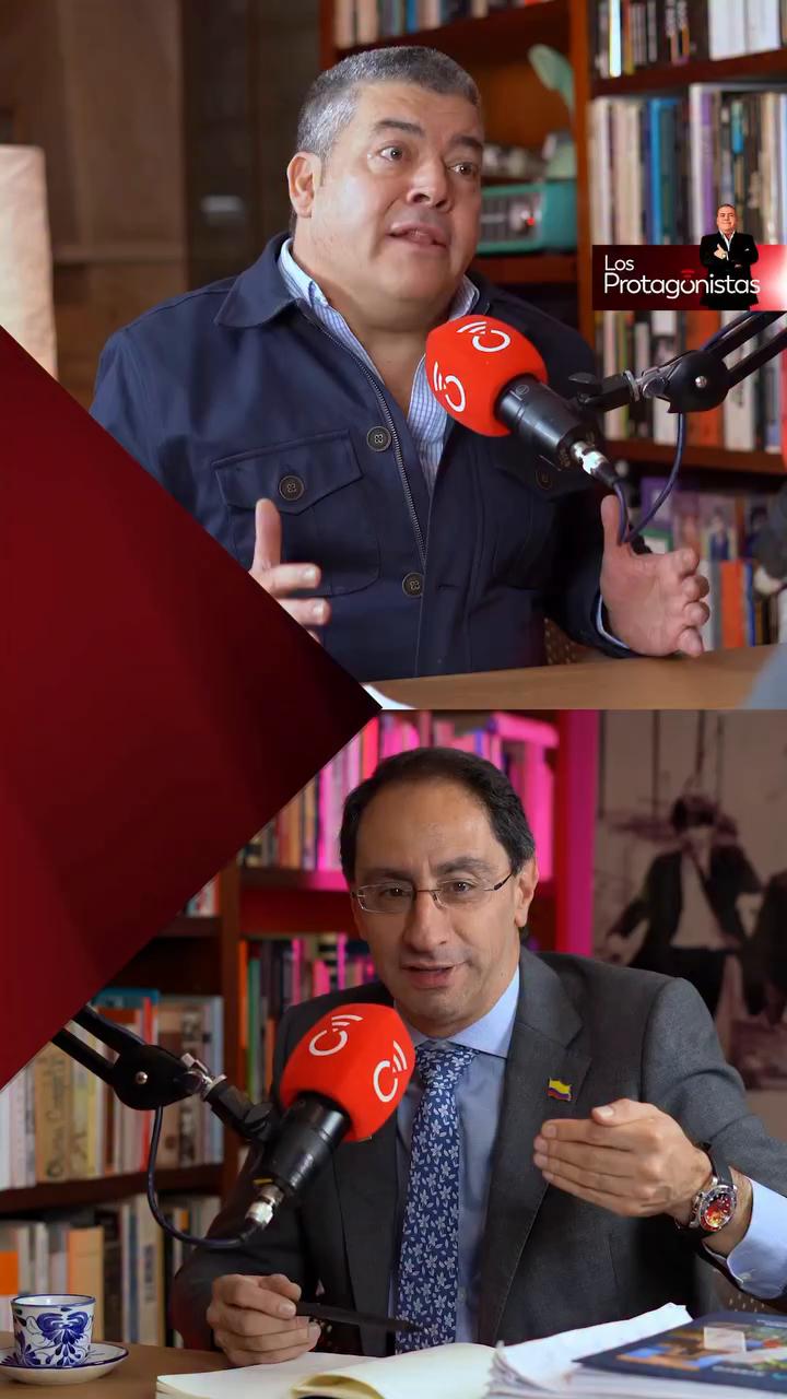 Gustavo Gómez entrevista al vicepresidente electo José Manuel Restrepo en Caracol Radio