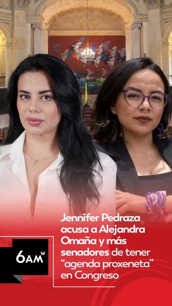 Jennifer acusa a senadora de promover agenda proxeneta durante debate en el Congreso