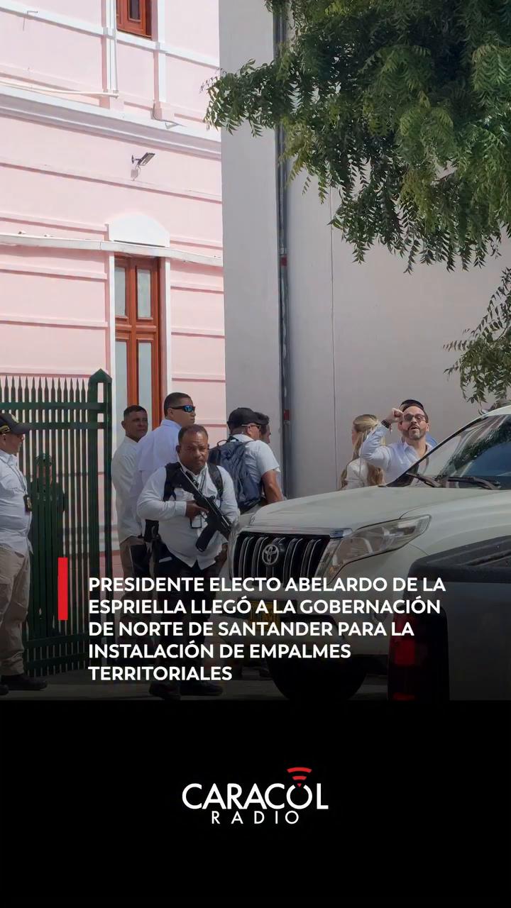 Abelardo de la Espriella inicia empalmes territoriales en Cúcuta con gobernadores
