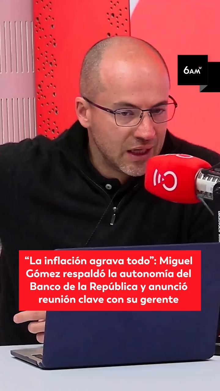 Ministro de Hacienda defiende autonomía del Banco de la República ante alza de tasas