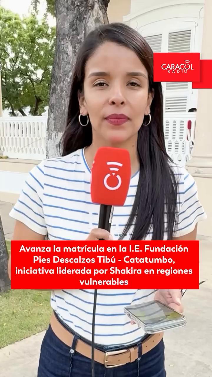 Fundación Pies Descalzos consolida su colegio en Tibú con apoyo de Shakira