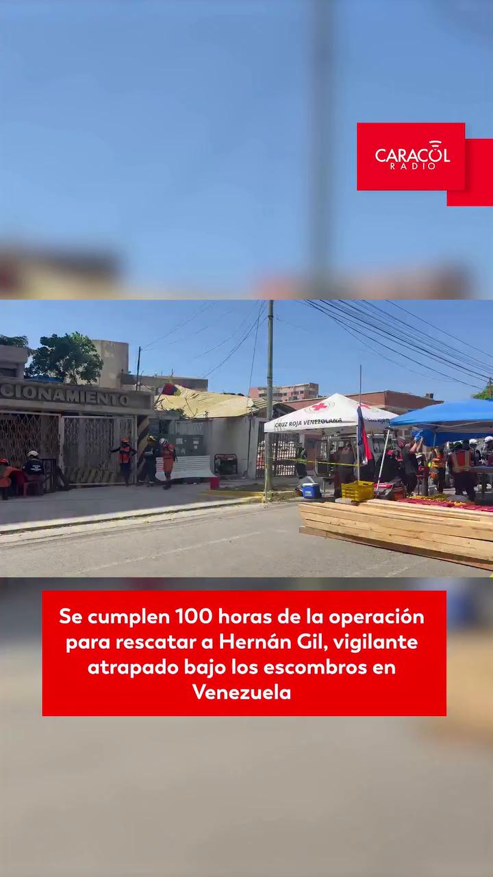 Rescatistas de cuatro países buscan sacar con vida a Hernán Gil en La Guaira