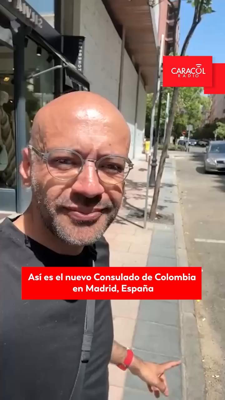 Nuevo consulado de Colombia en Madrid: atención separada y salas polivalentes