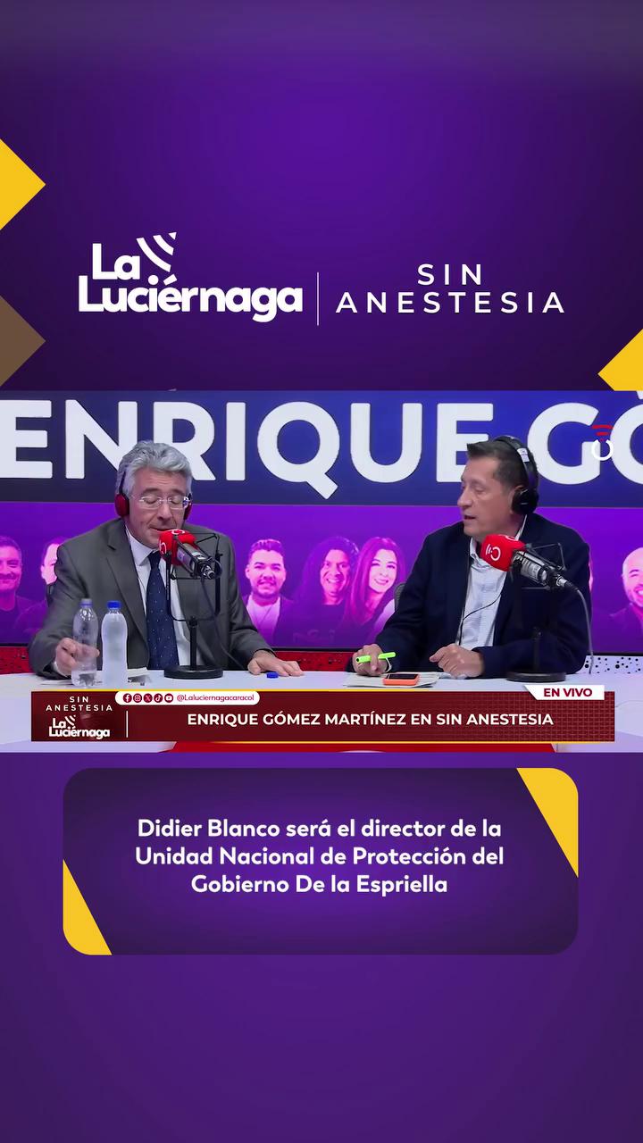 Didier Blanco Rodríguez asume como nuevo director de la Unidad Nacional de Protección