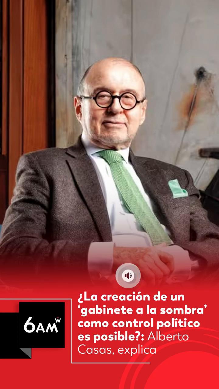 Alberto Casas: el gabinete en la sombra es inviable en el presidencialismo colombiano