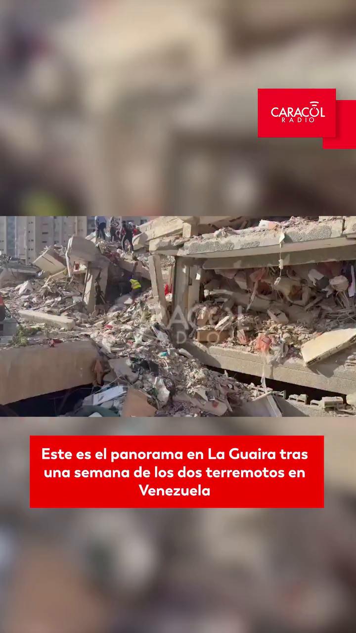 Una semana después: familias buscan cuerpos de sus hijos en escombros de La Guaira