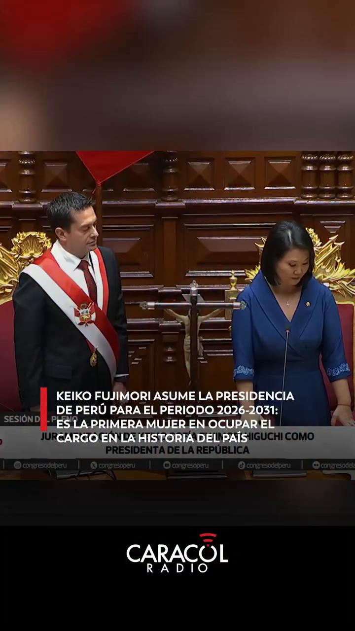 La magnataria asume la presidencia y promete un país seguro y próspero