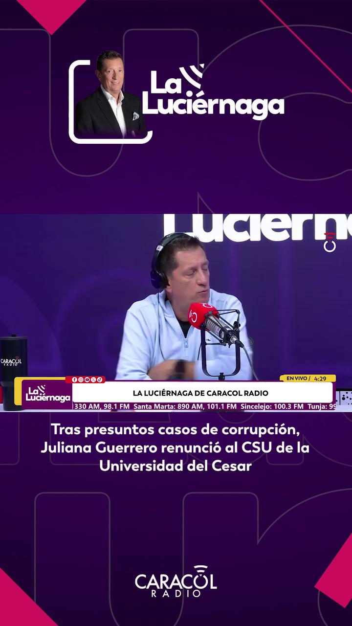 Juliana Guerrero renuncia tras revelaciones de lobby y tráfico de influencias con Petro