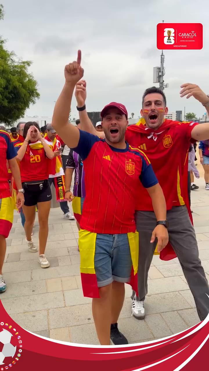 ¡España, España, España! Suscríbete al canal tras el grito final