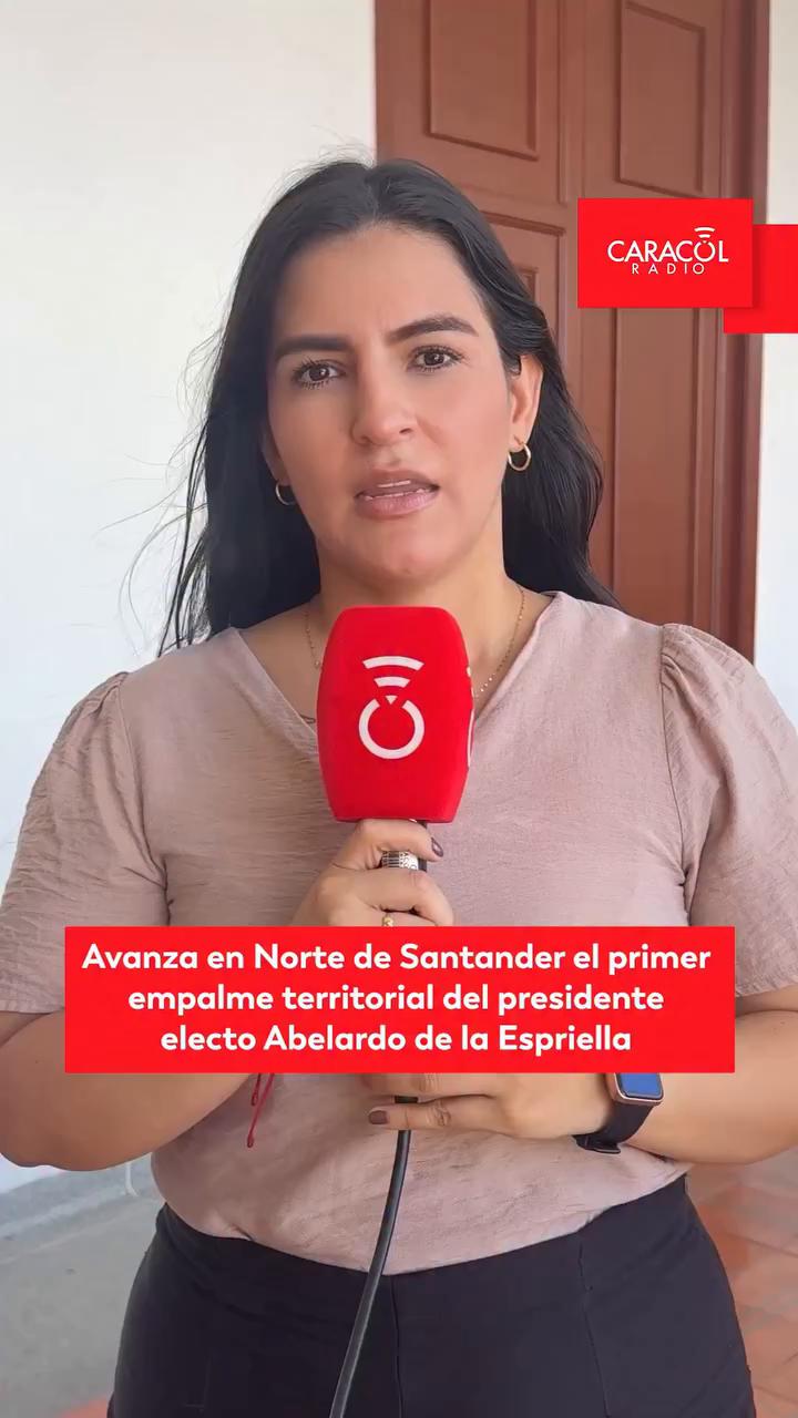 Abelardo de la Espriella inicia empalmes territoriales en Norte de Santander con alcaldes