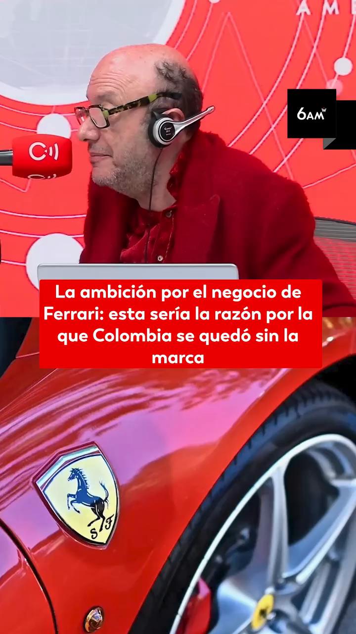 Ferrari abandona Colombia tras ingreso de empresario salvadoreño en lista de corrupción