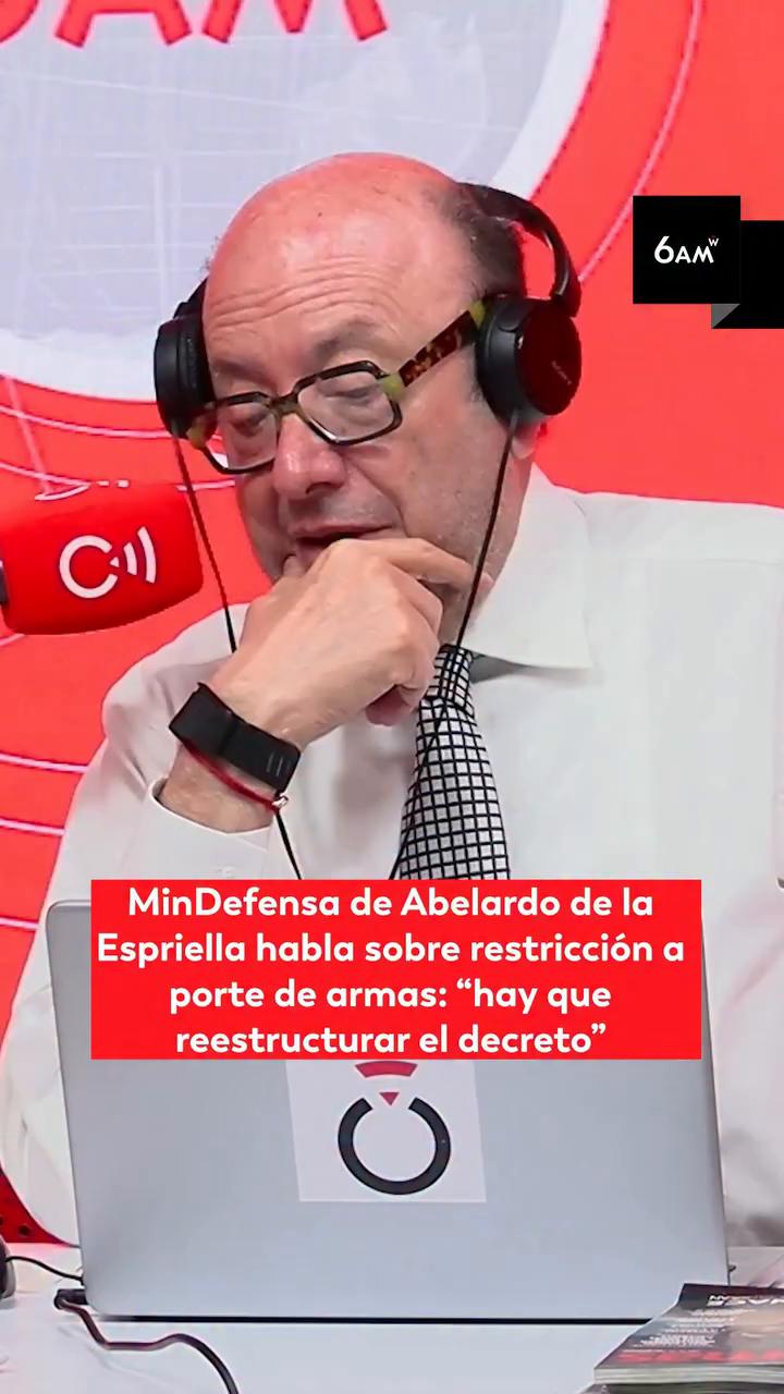 Ministro revisa restricción de porte de armas por ola de homicidios en Colombia
