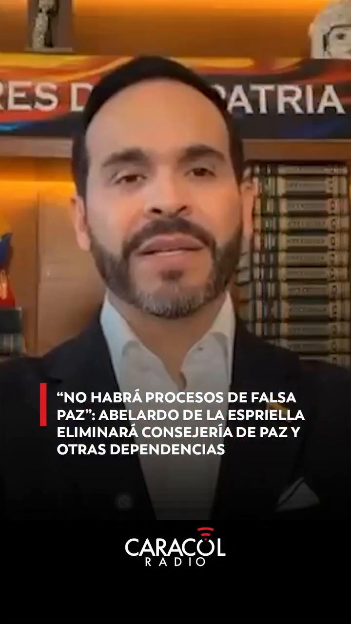 Se acaba el comisionado para la paz: no habrá más procesos de falsa paz