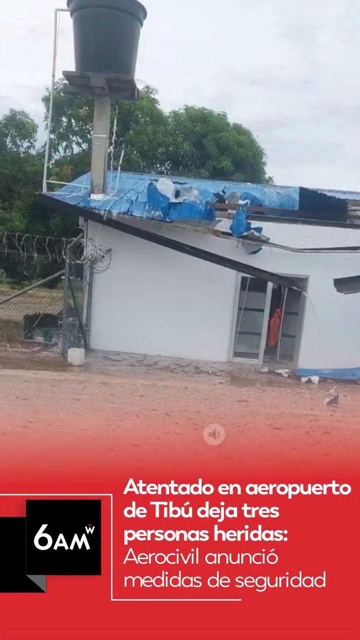 ELN ataca con drones el aeropuerto de Tibú y suspende operaciones aéreas