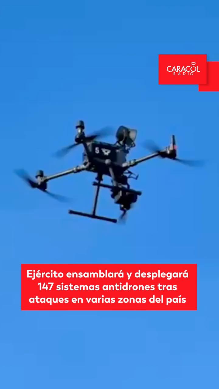 Ejército Nacional desplegará 147 sistemas antidrones ensamblados con tecnología propia