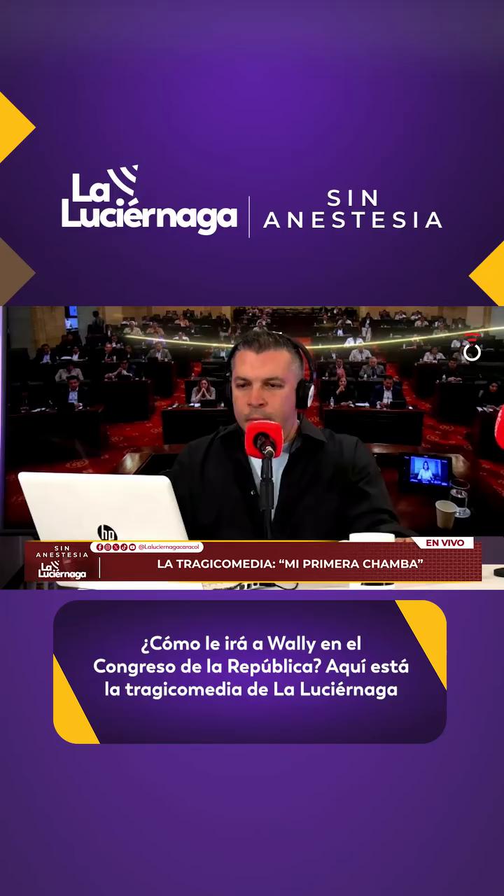 Wally debuta en el Congreso y recibe lecciones de los políticos veteranos