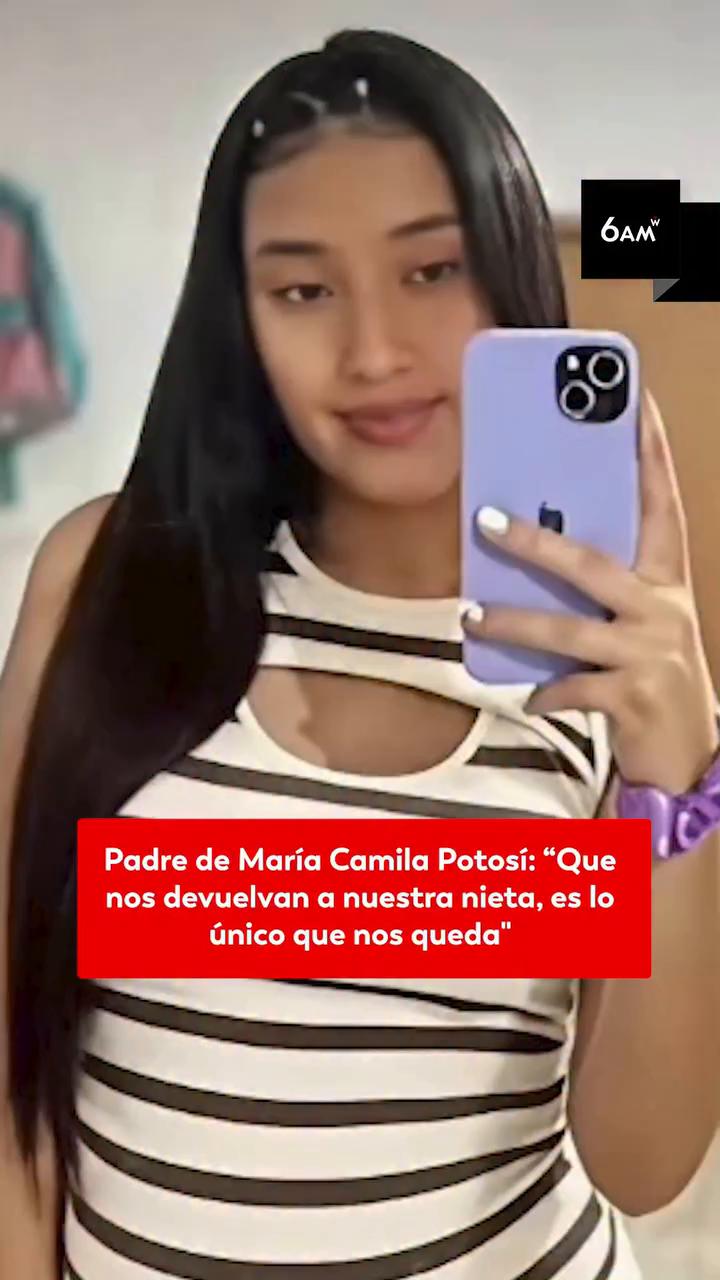 Familia de María Camila Potosí clama por su nieta tras desaparición