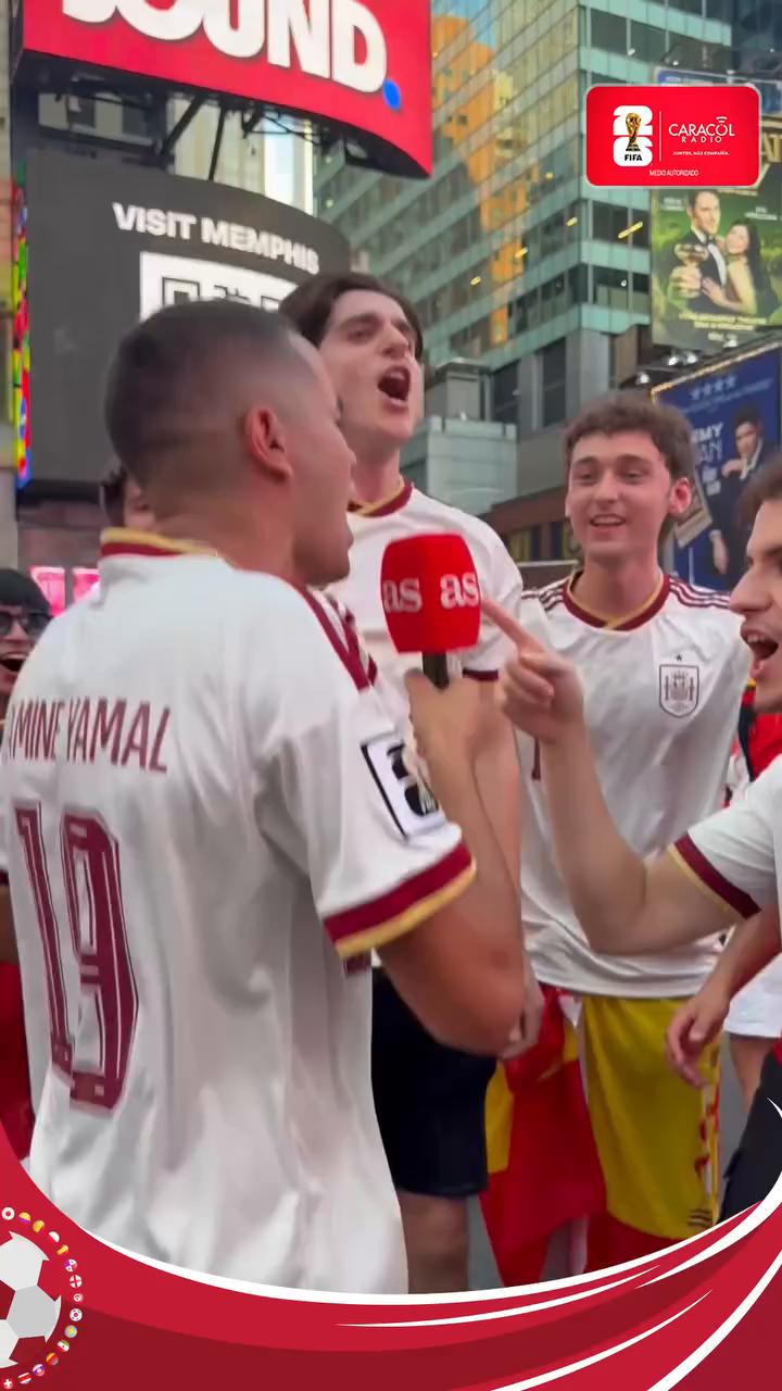 Hinchas españoles en Dallas y Nueva York eligen rival para la final del Mundial