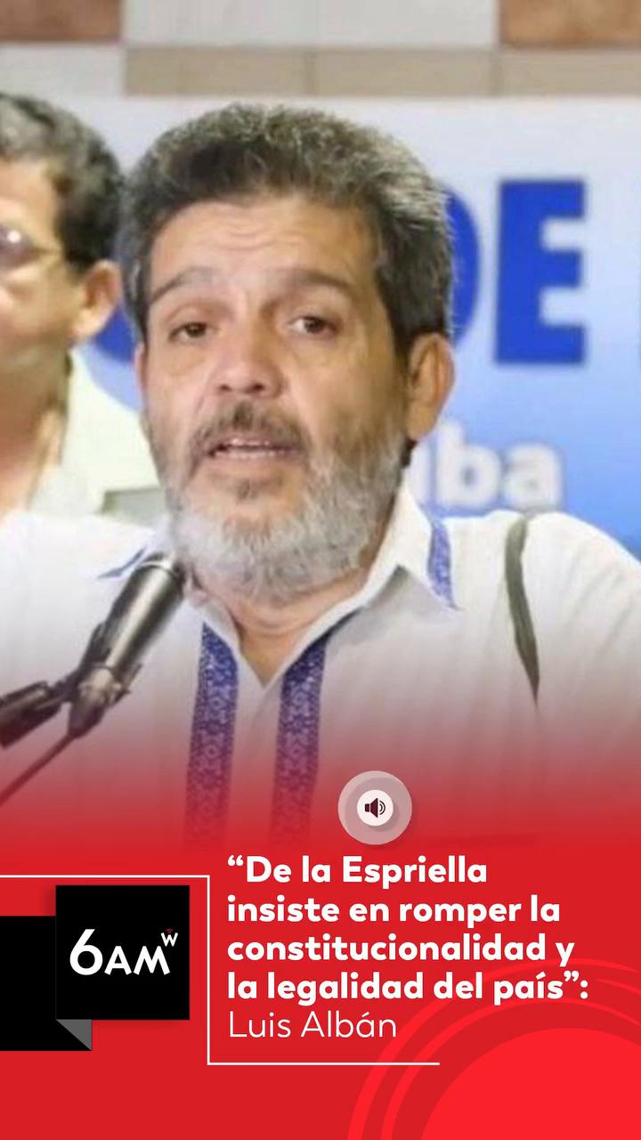 Luis Albán defiende el acuerdo de paz y rechaza ruptura de la JEP