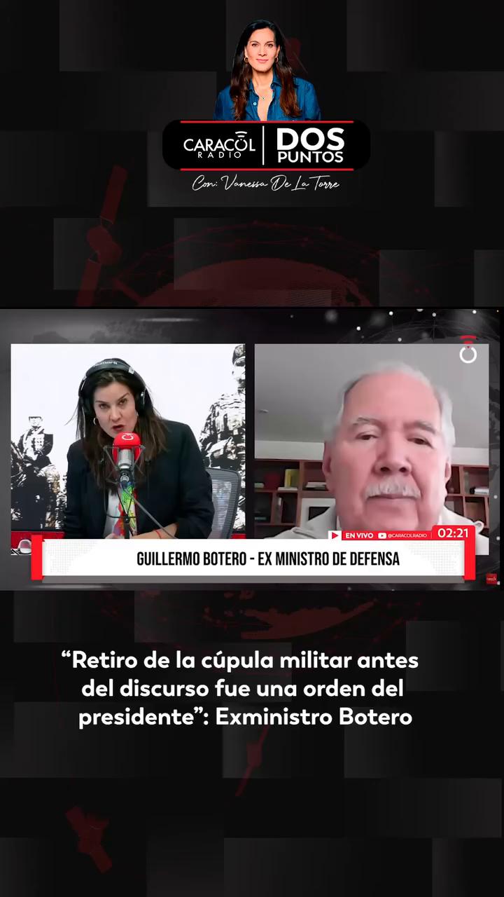 Petro ordenó retiro de militares para evitar confrontación en su discurso