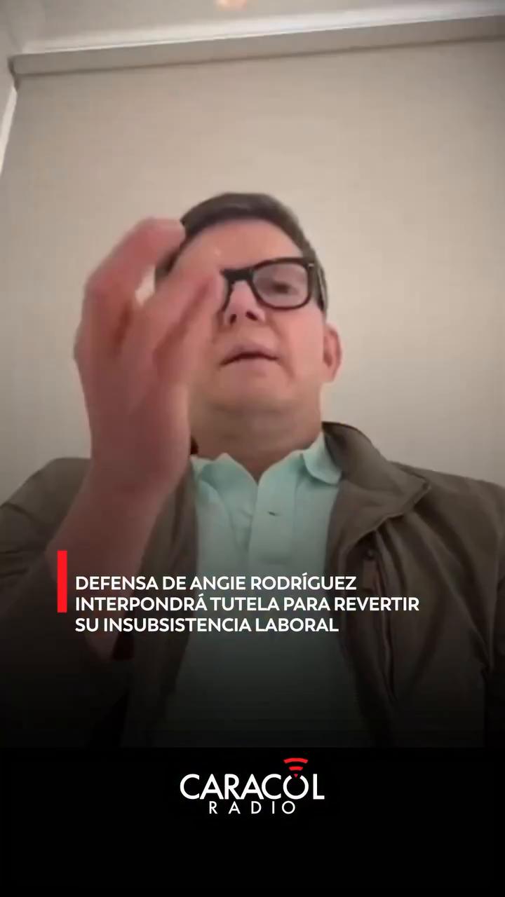 Angie Rodríguez demandará al presidente Gustavo Petro por declarar insusistente pese a su incapacidad